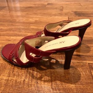 Anne Klein Leather Sandals
